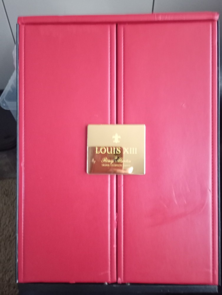 EMPTY. Louis XIII Remy Martin Red Display Box.