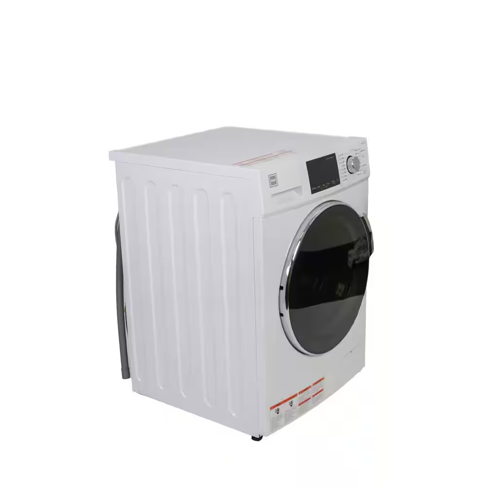 2.7 Cu. Ft. White All-In-One Front Loading Washer and Dryer Combo