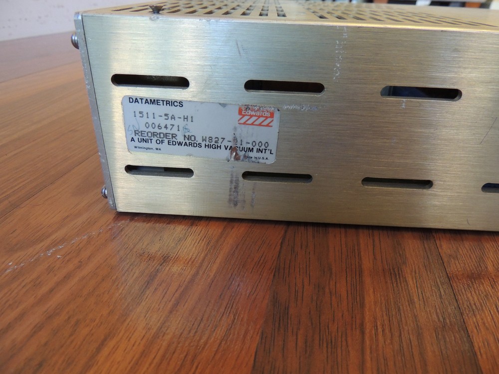 Edwards Datametrics 160S 5-CH Digital Flow Controller Control Module 1511-5A-H1
