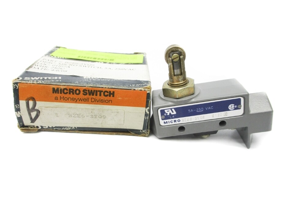 MICRO SWITCH BZE6-3YQ9 (GREY) (AS PICTURED) NSMP