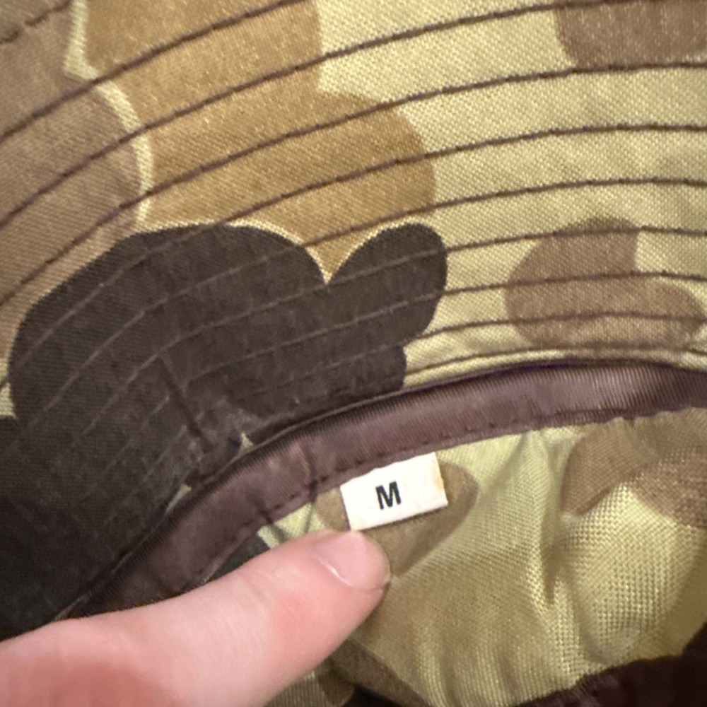 NWT Browning Duck Camo Bucket Hat Thinsulate GoreTex Size Medium Jones Cap