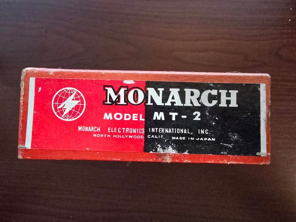 Monarch MT-2 Volt Ohm Meter Box – Retro Electronics Display or replacement box