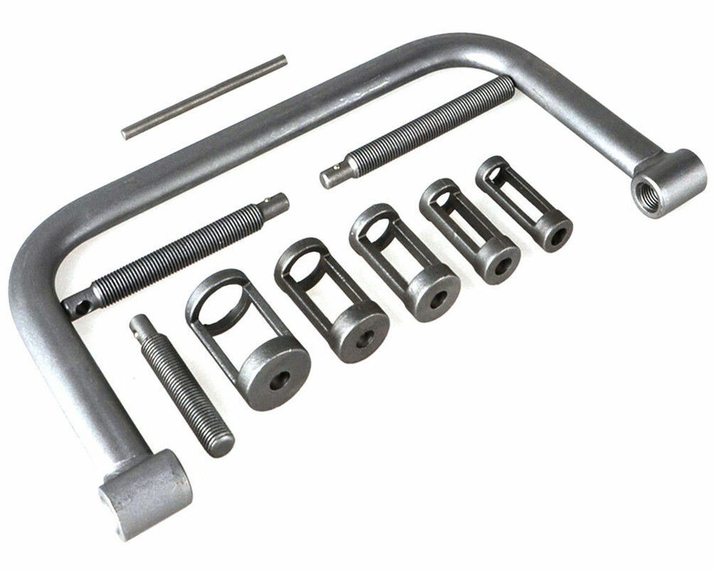 Solid Valve Spring Compressor C Clamp Service Kit Auto Motorcycle ATV Engine HD