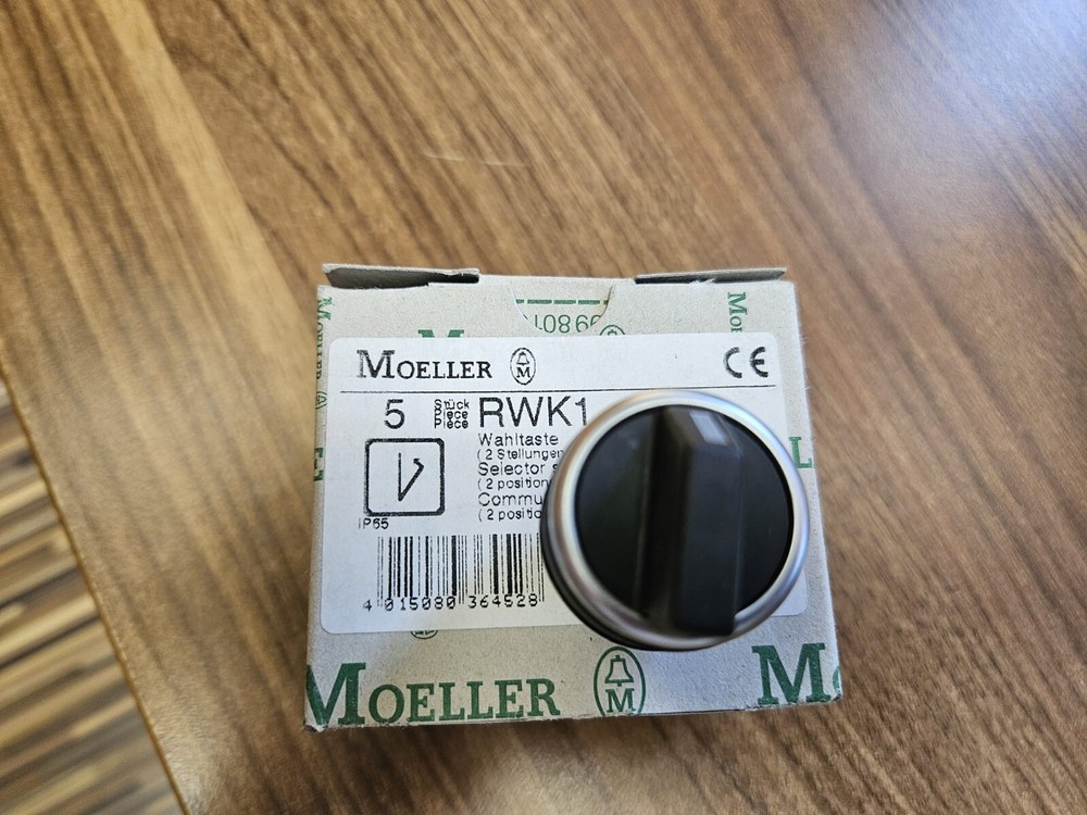 Moeller RWK1 2 positions selector switch (5pcs)