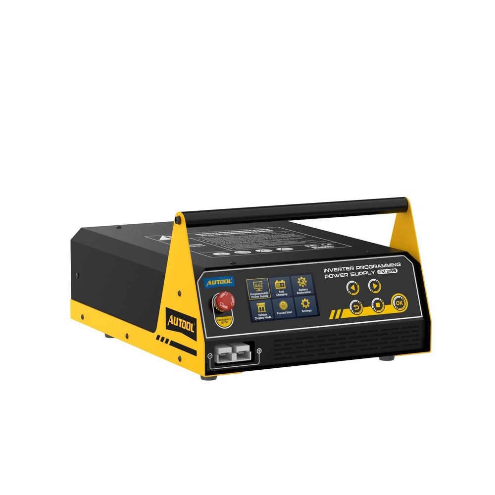 Programming ECU Emergency Power Supply Voltage Stabilizer Battey Charger Starter