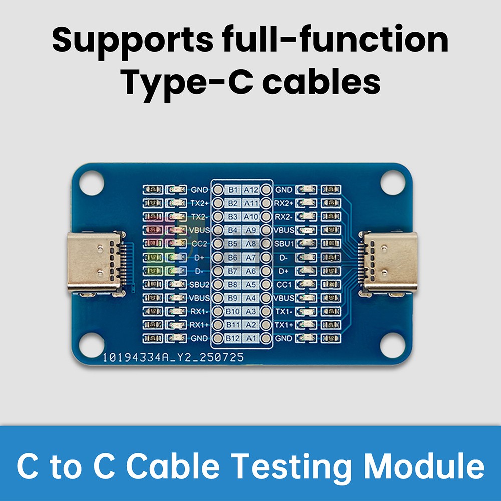 Double Head TYPE-C Cable Detection Module USB C to USB C Cable Detection Module