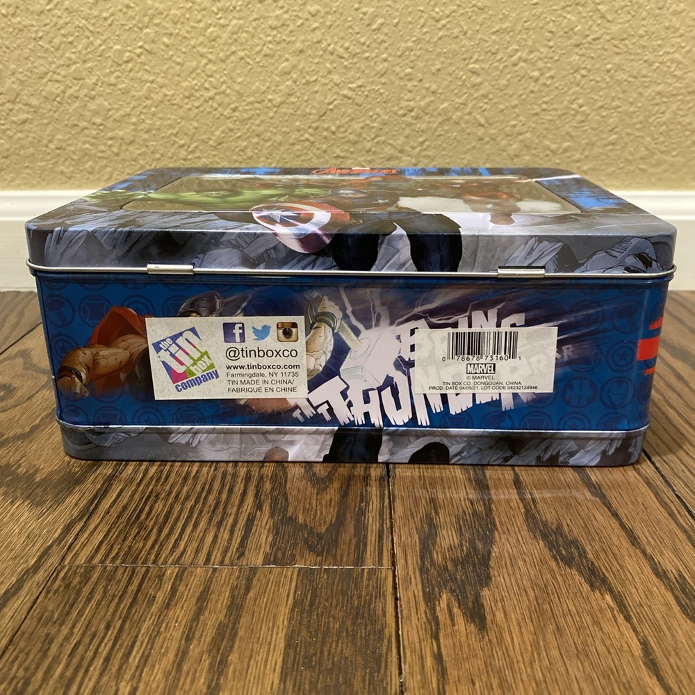 The Tin Box Lunch Box Marvel Avengers
