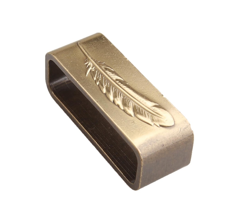 Solid Brass Belt Loop-1.640mm for 1.538mm Belt