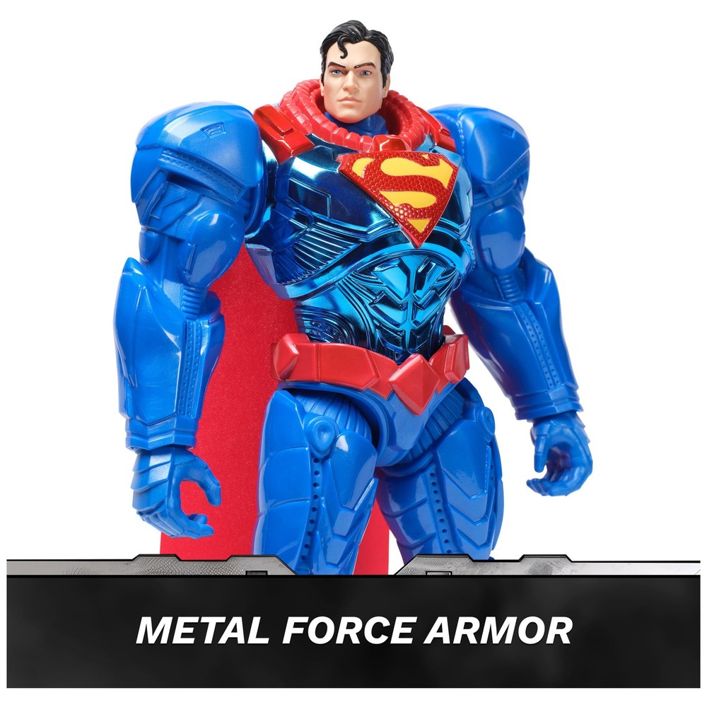 DC Comics, Metal Force Superman Action Figure, One Size, Multicolor