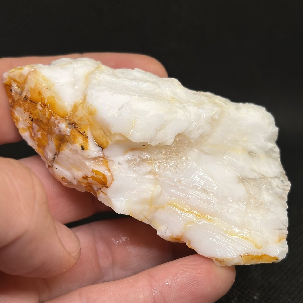 Absolute Stunner Color Bar Filled Spencer Idaho Opal Rough
