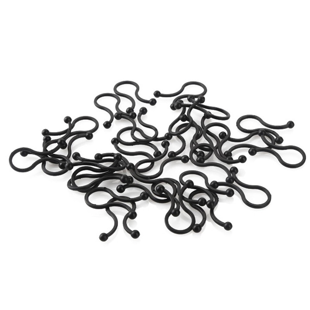 100 Pcs Cable Winder for Desk Fixing Clip Desktop Fixed Data Clips