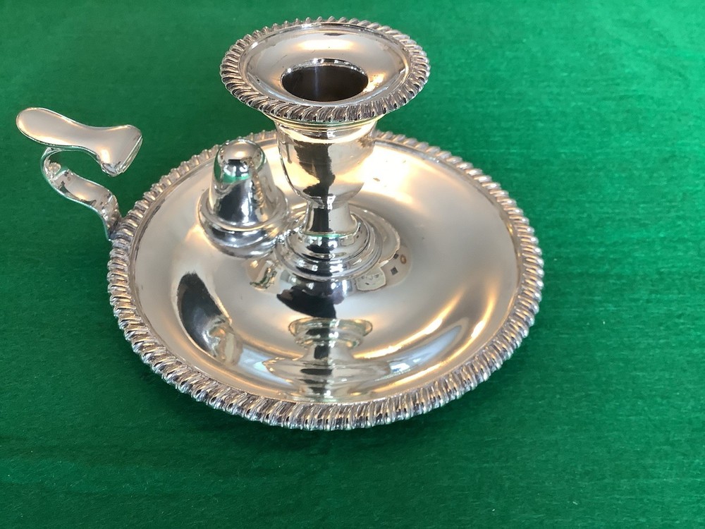 Silver plated Chamber Stick
