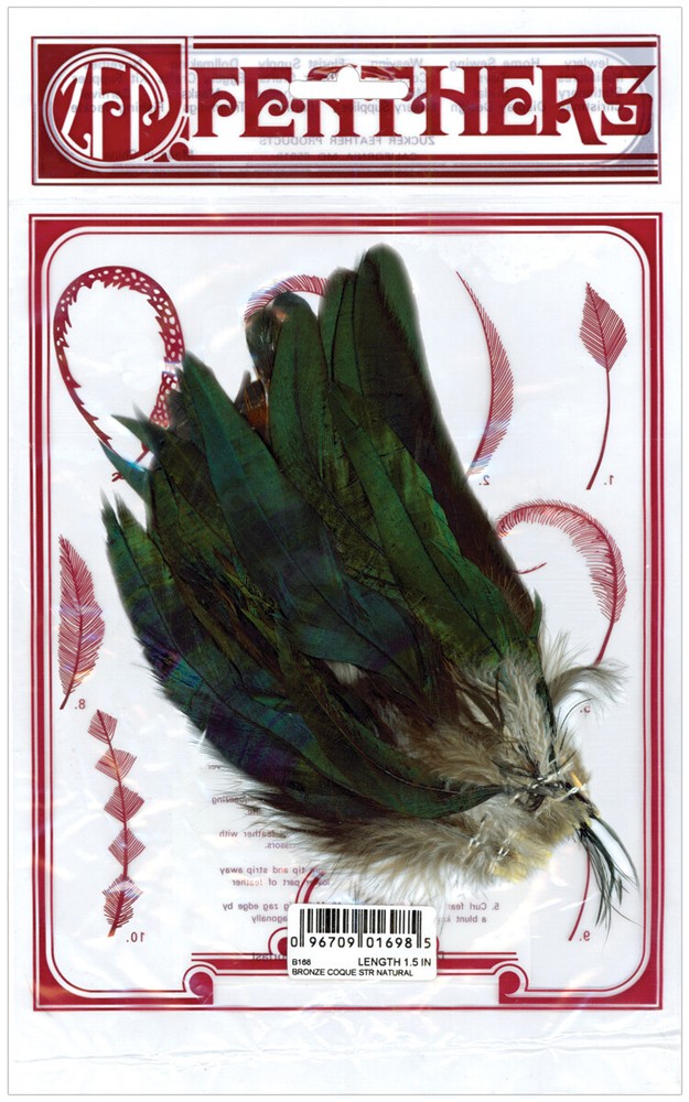 Zucker Strung Coque Feathers-Natural