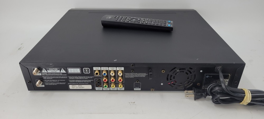LG LGDVDR313 DVD Recorder Plus OEM Remote Bundle - TESTED - EB-13377