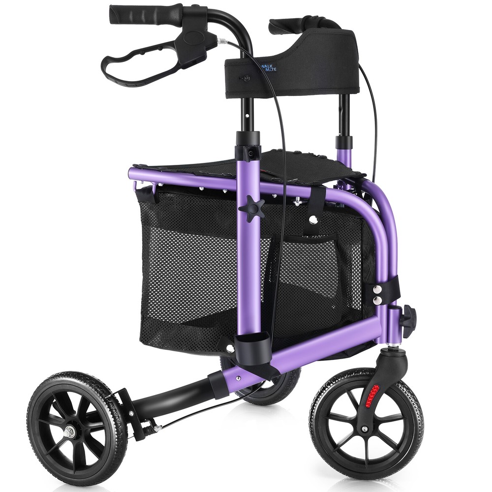 WALK MATE 3-Wheel Rolling WALK MATE 3-Wheel Rolling Adjustable Folding Rollator