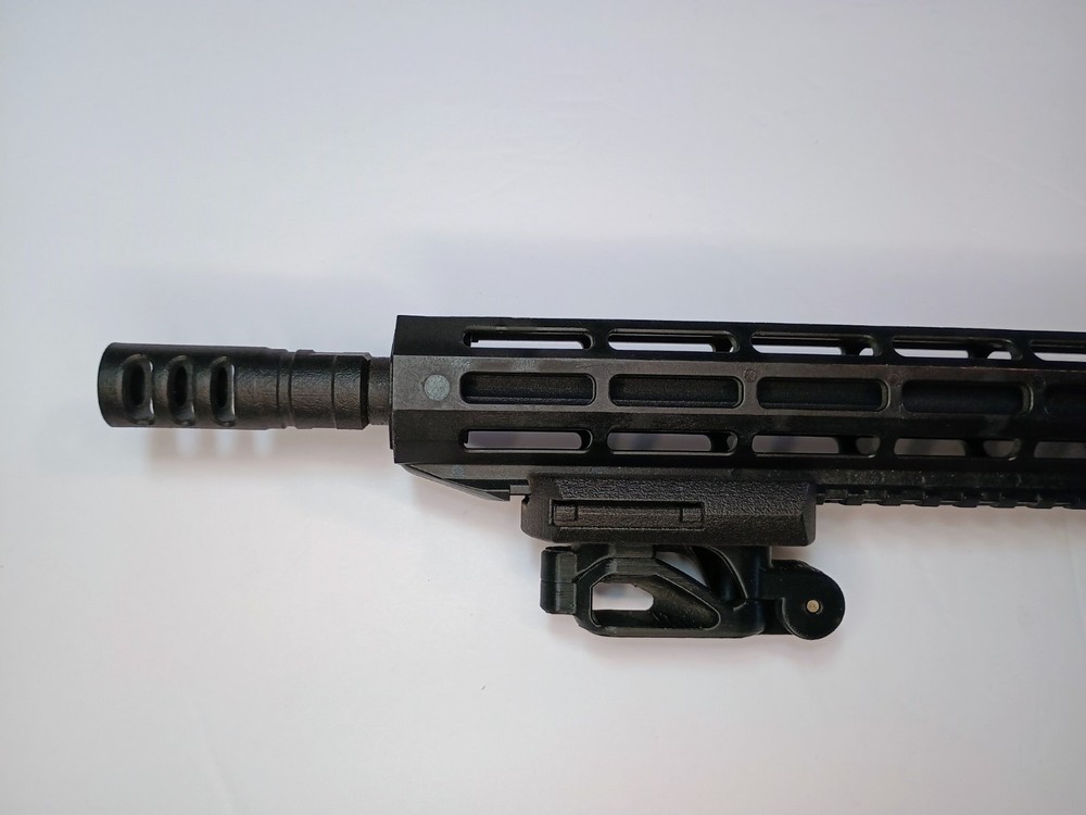 Virtual Rifle Systems VR Gun Black Plastic W/ Extendable Stock + Shoulder Strap