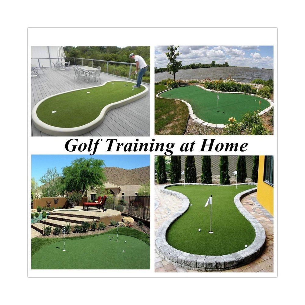 Golf Putting Green Turf (0.47" Custom Size) 5FTx10FT Multi-use Artificial Gra...