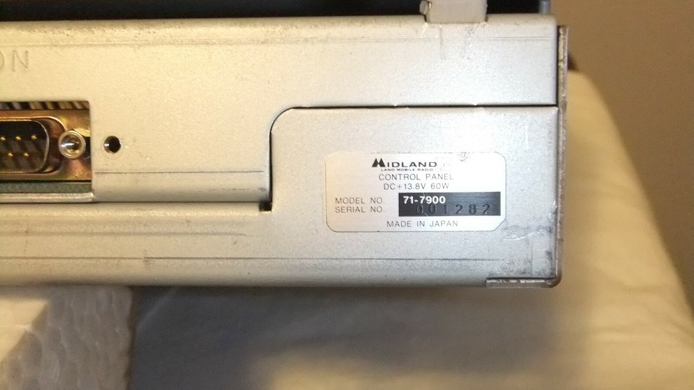 Midland Base Tech Control Panel 71-7900