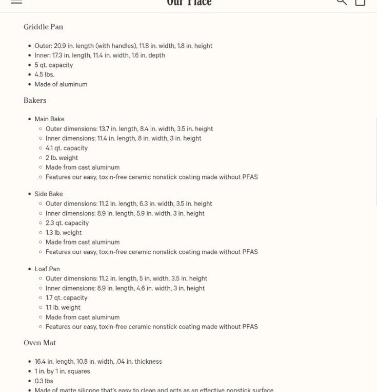 Our Place Ovenware Set "Ceramic Stoneware" w/ extras read Description