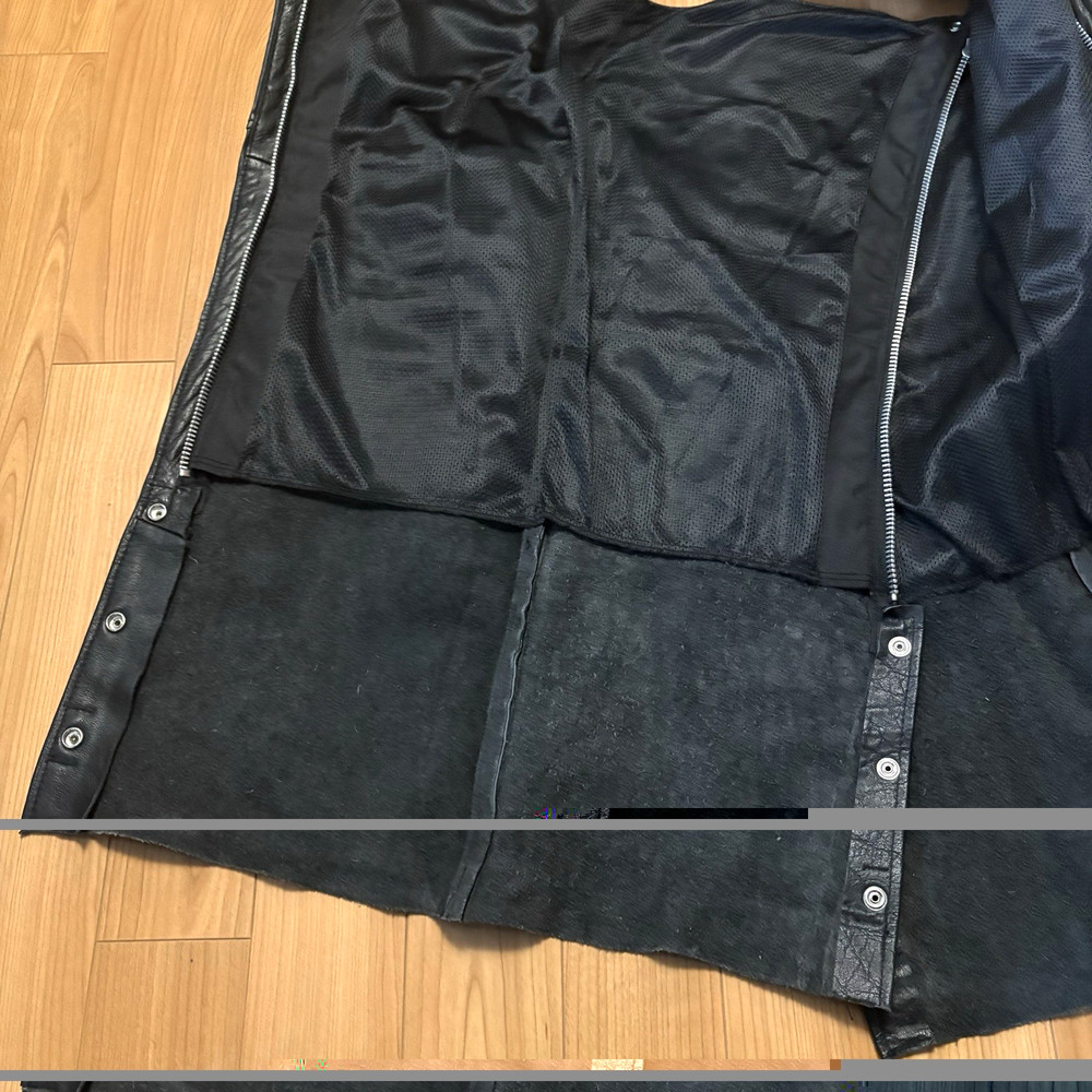 Milwaukee Leather Women's Black Leather Chaps Medium