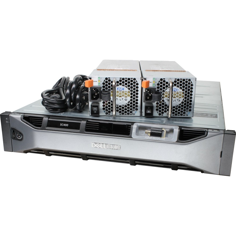 Dell EMC Compellent SC400 Storage Expansion Array 8x 8TB SAS