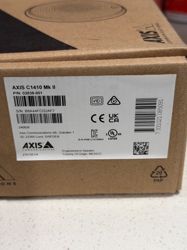 Axis C1410 Mk II Network Mini Speaker