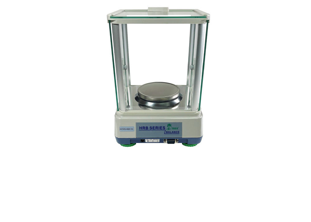 Tree HRB 303 Analytical Scale – 0.001g Precision, Dual Display, Draft Shield