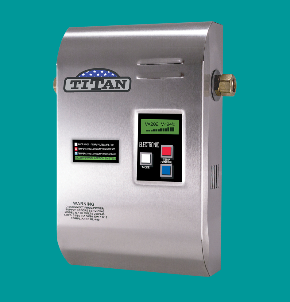 Titan N-160 water heater. Stainless Steel cover. Brand NEW.  FAST SHIPPING !!!