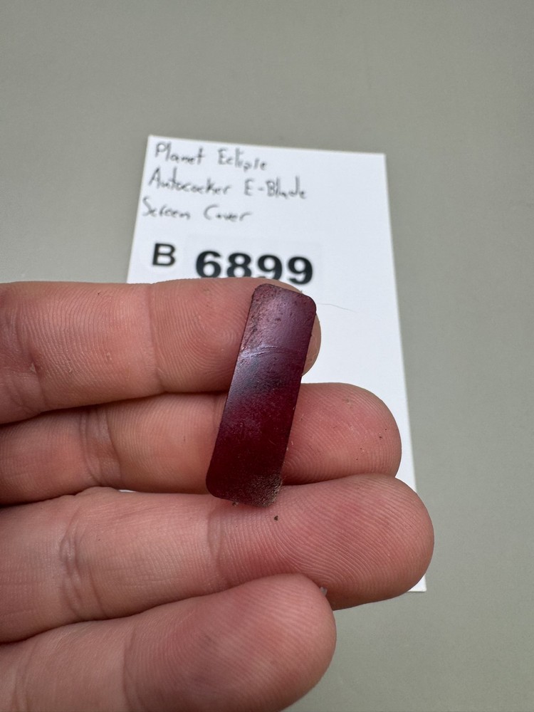 Planet Eclipse Autococker E-Blade Screen Cover Red