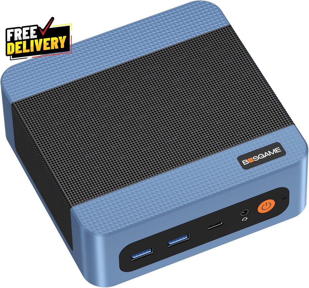 E5 Multi-Functional Mini PC Ryzen 3 5300U 4-Core 8-Thread  11 Pro Dual LAN D0000