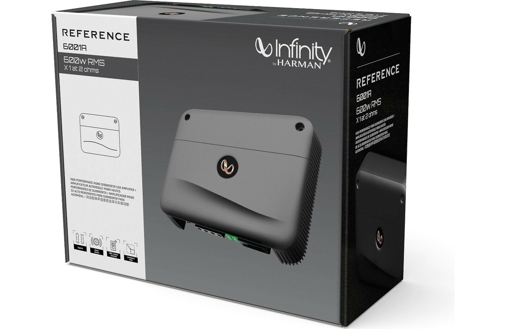 Infinity Reference 6001A Reference Series mono subwoofer amplifier 600 Watt