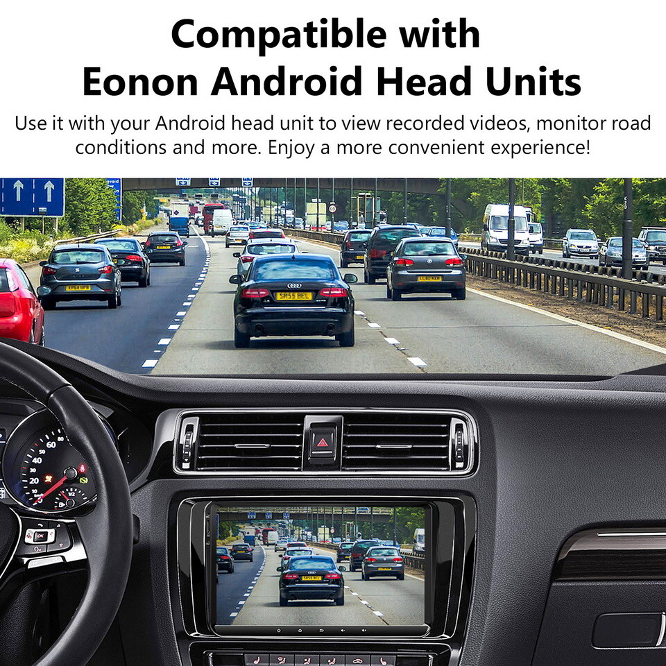 Eonon Car Dash Cam DVR USB Type Camera Dashcam for Eonon Android Car Stereos O