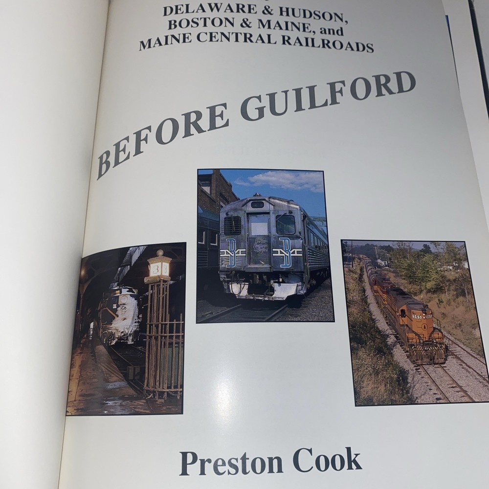 Railroad Book, Before Guilford by Preston Cook