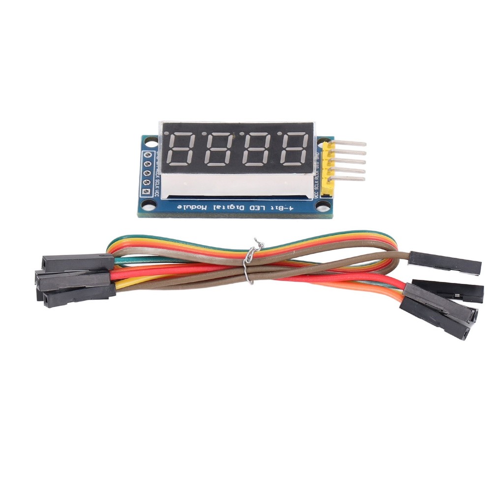 Adjustable 4 Digit LED Digital Tube Module For Electronic Experiments Premium