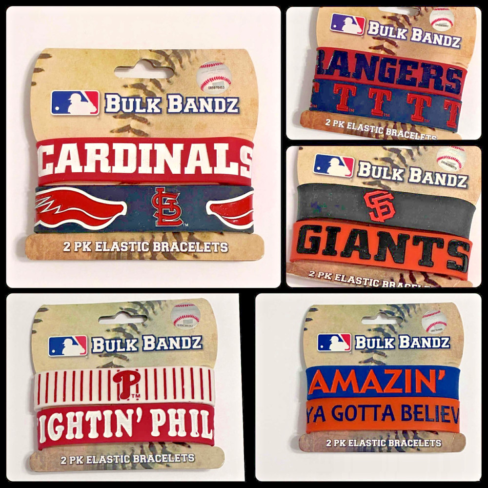 MLB Wrist Bracelets Bandz