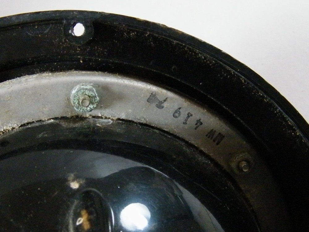 VINTAGE GEMINI SHIP COMPASS WITH HOOD AND BASE