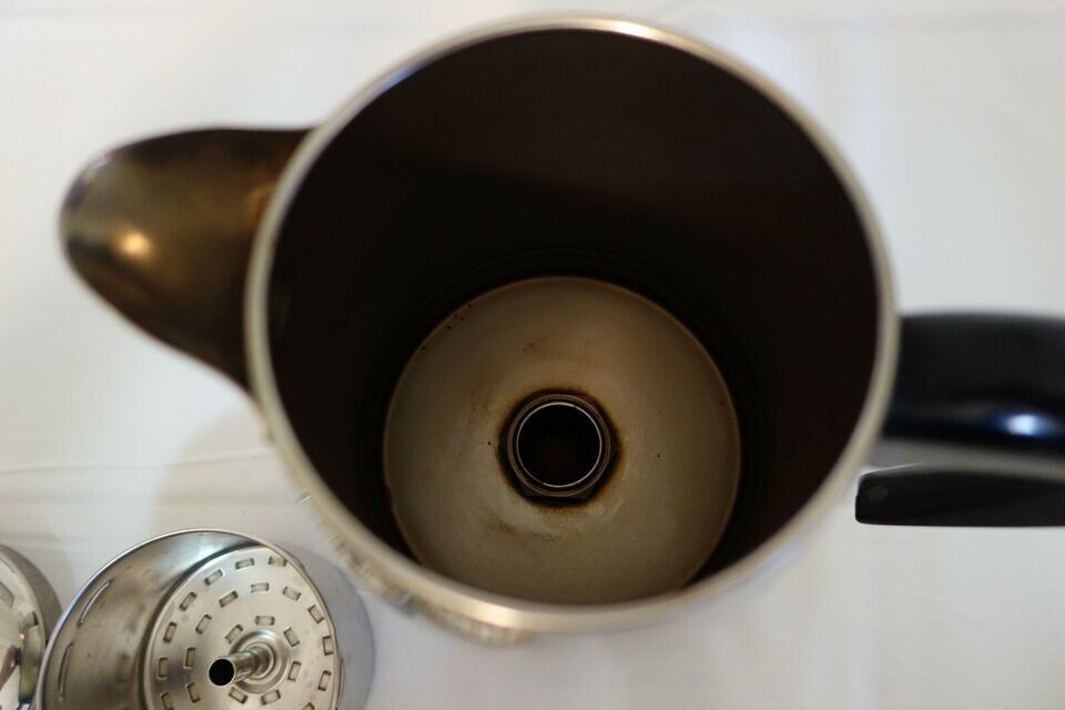 Vintage Farberware Superfast 2-8 Cup Coffee Percolator Model 138B Tested Working