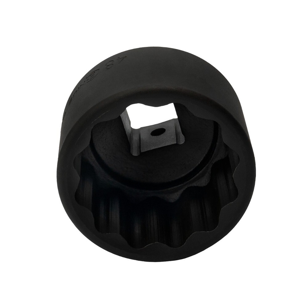 Genius Tools 3/4" Dr. 48mm Thin Wall Impact Socket (12-Point) (CR-Mo) - 655248