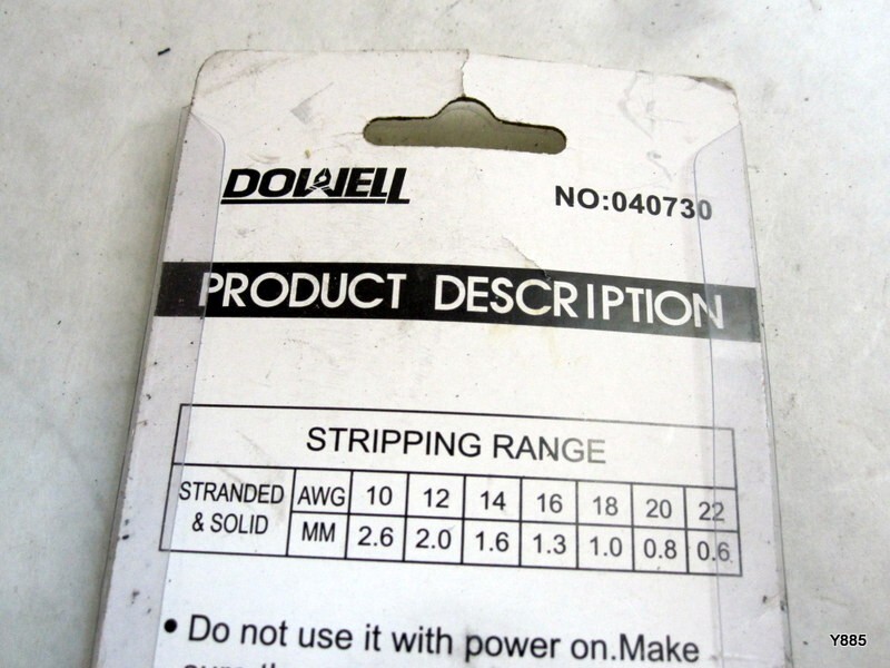 DOWELL 10-22 AWG Wire StripperWire Crimper And Multi-Function Hand Tool