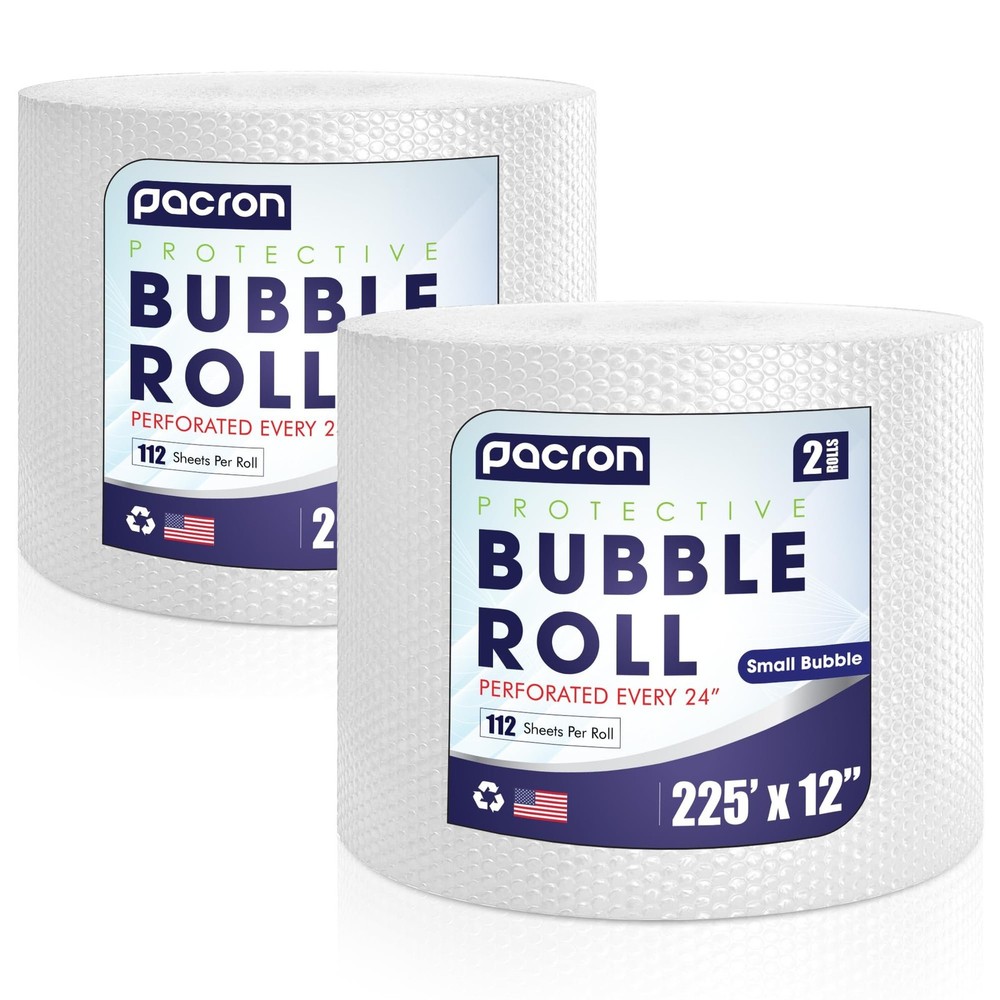 Small Bubble Wrap Sheets 12x12 (3/16") – Protective Packing Cushioning