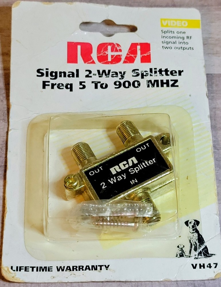 RCA Coaxial Splitter (2-Way)