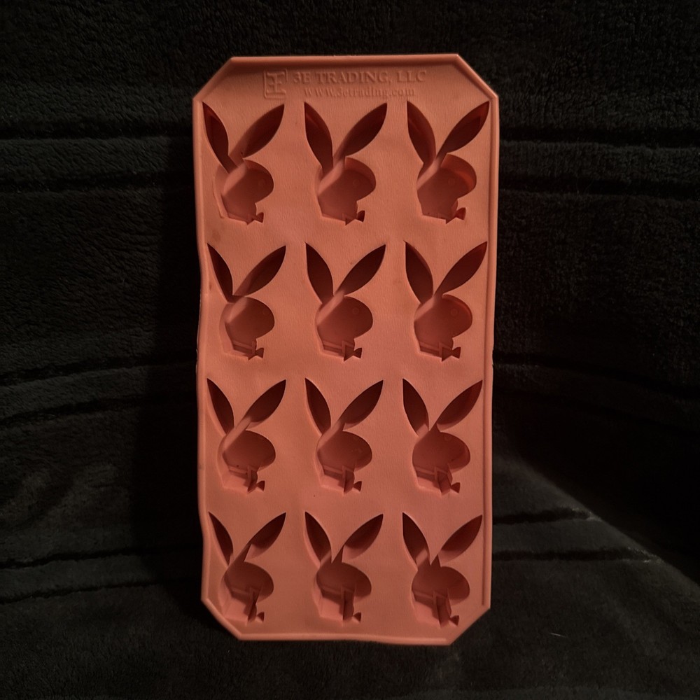 Playboy Bunny Silicon Ice Cube Tray Pink