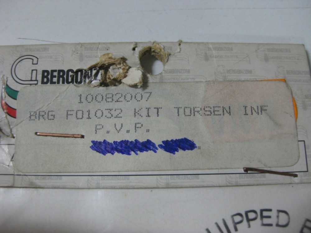 VINTAGE BERGONZONI DIFFERENTIAL KIT THORSEN REF:10082007