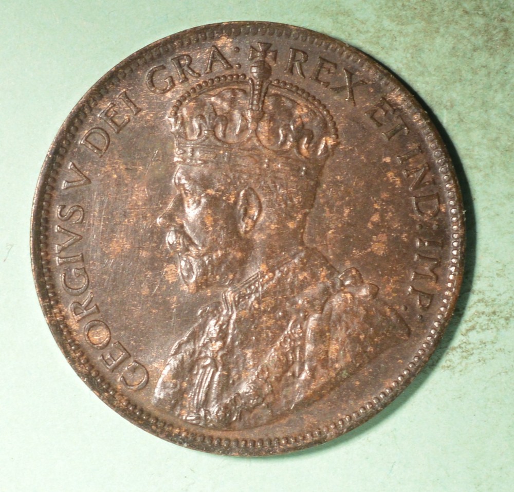1916 - Canada Large Cent - INV#D-136
