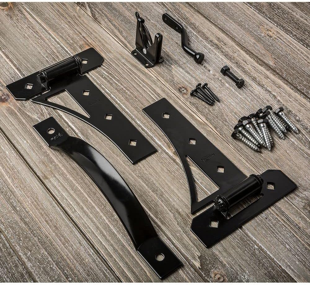 Transitional Gate Kit N109-314 with Gate Latch, Gate Hinges, and Gate Pull