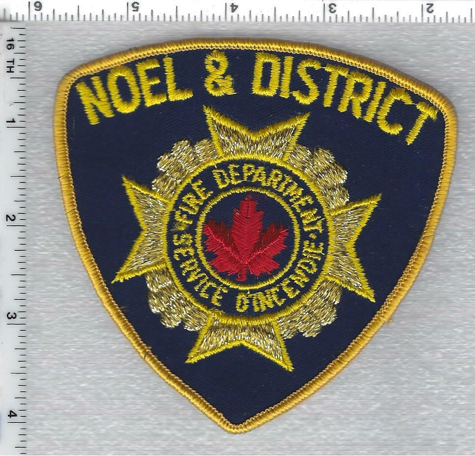 Noel & District Fire Department (Nova Scotia, Canada) Shoulder Patch