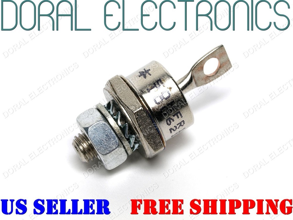 50HFR100 50 AMP 1000V NEGATIVE ANODE CASE STUD MOUNT DIODE Rectifier POWER 50A