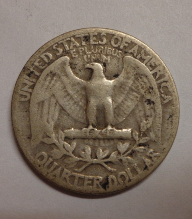 1943 Washington Silver Quarter 90% Silver