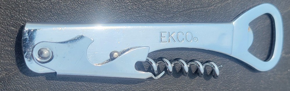 Ekco Multi-Function Corkscrew and Can/Bottle Opener Vintage