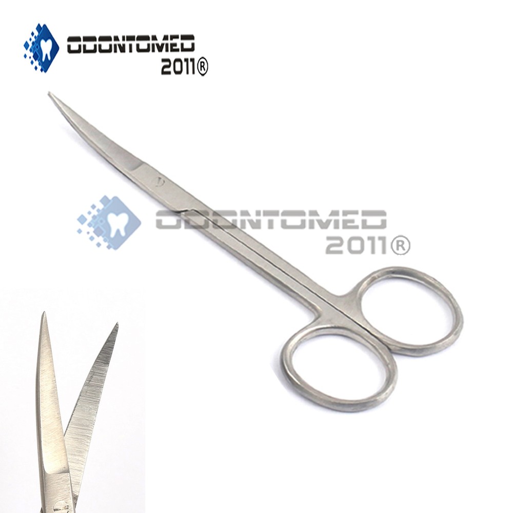 IRIS Scissors 4.5"(Straight+Curved) Surgical Instruments, 2 Pieces